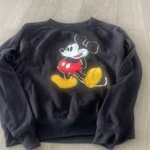 Black Mickey sweatshirt